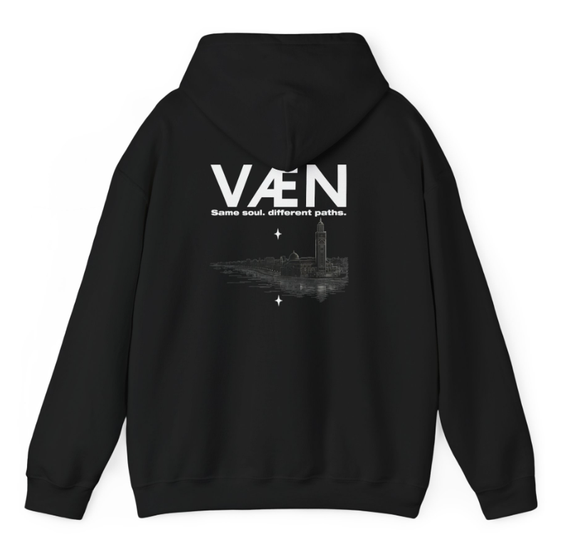 VÆN Black Hoodie