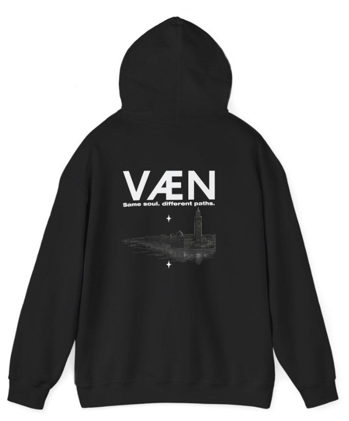 VÆN Black Hoodie