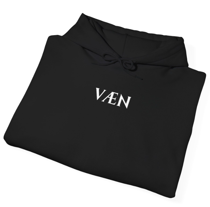 VÆN Black Hoodie