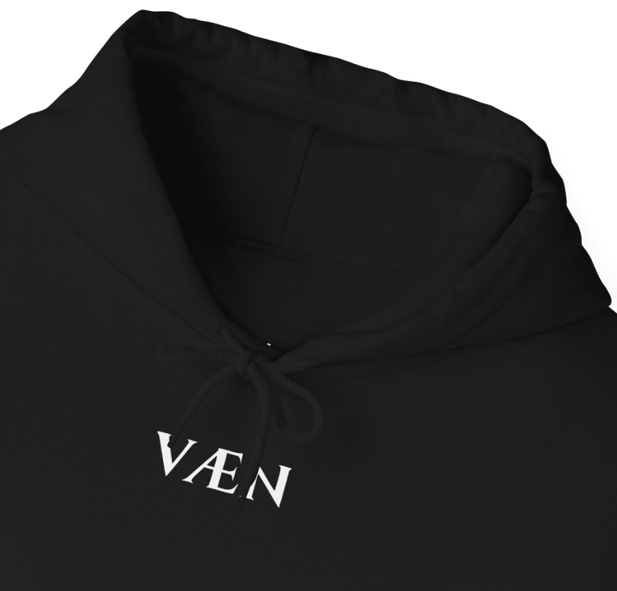 VÆN Black Hoodie